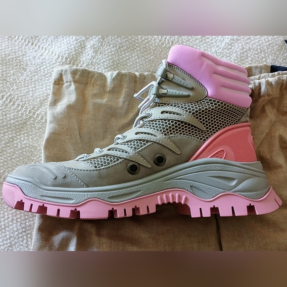 New. Gucci lace up booties - Picture 7 of 12